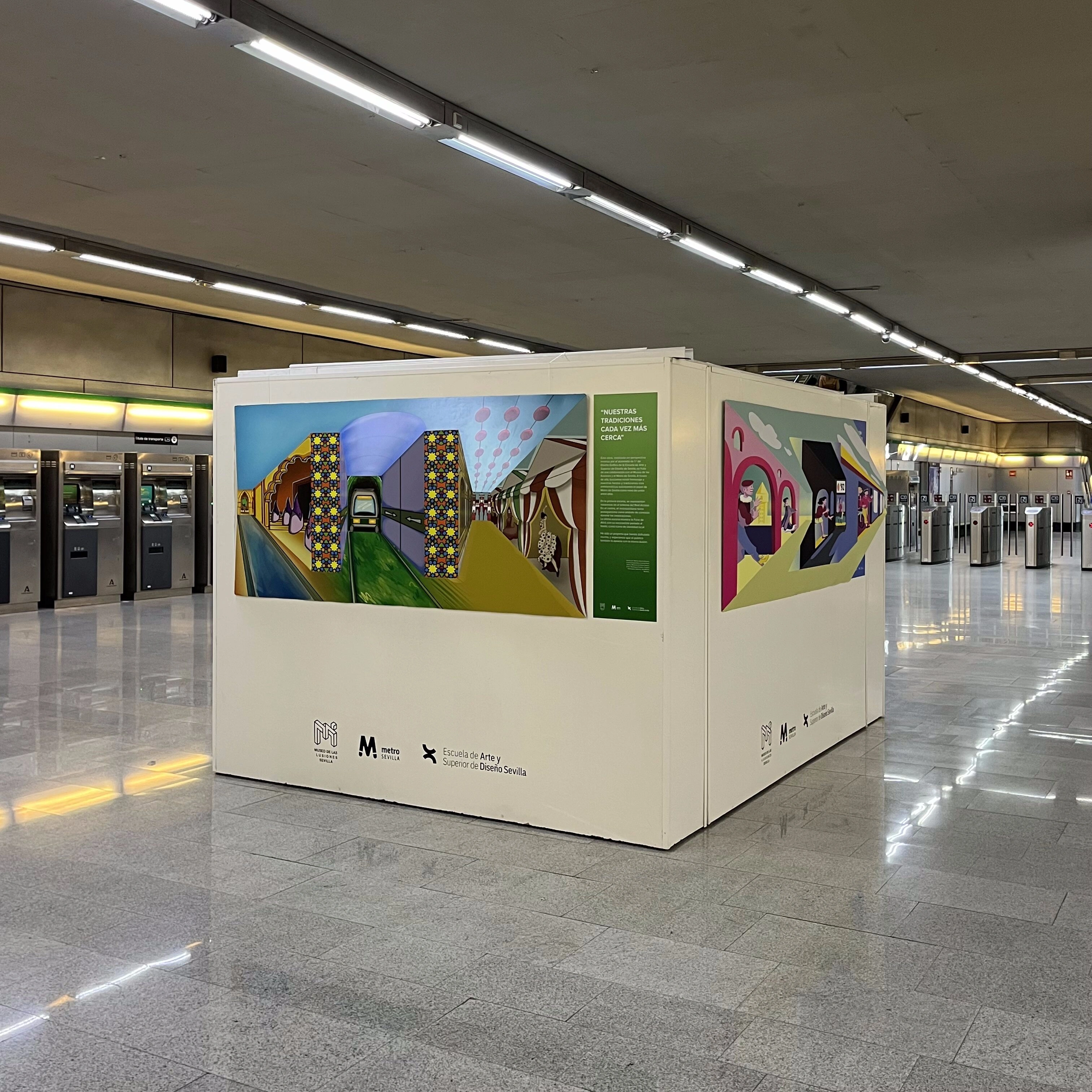 Ilusión, Arte y Sostenibilidad en el Metro